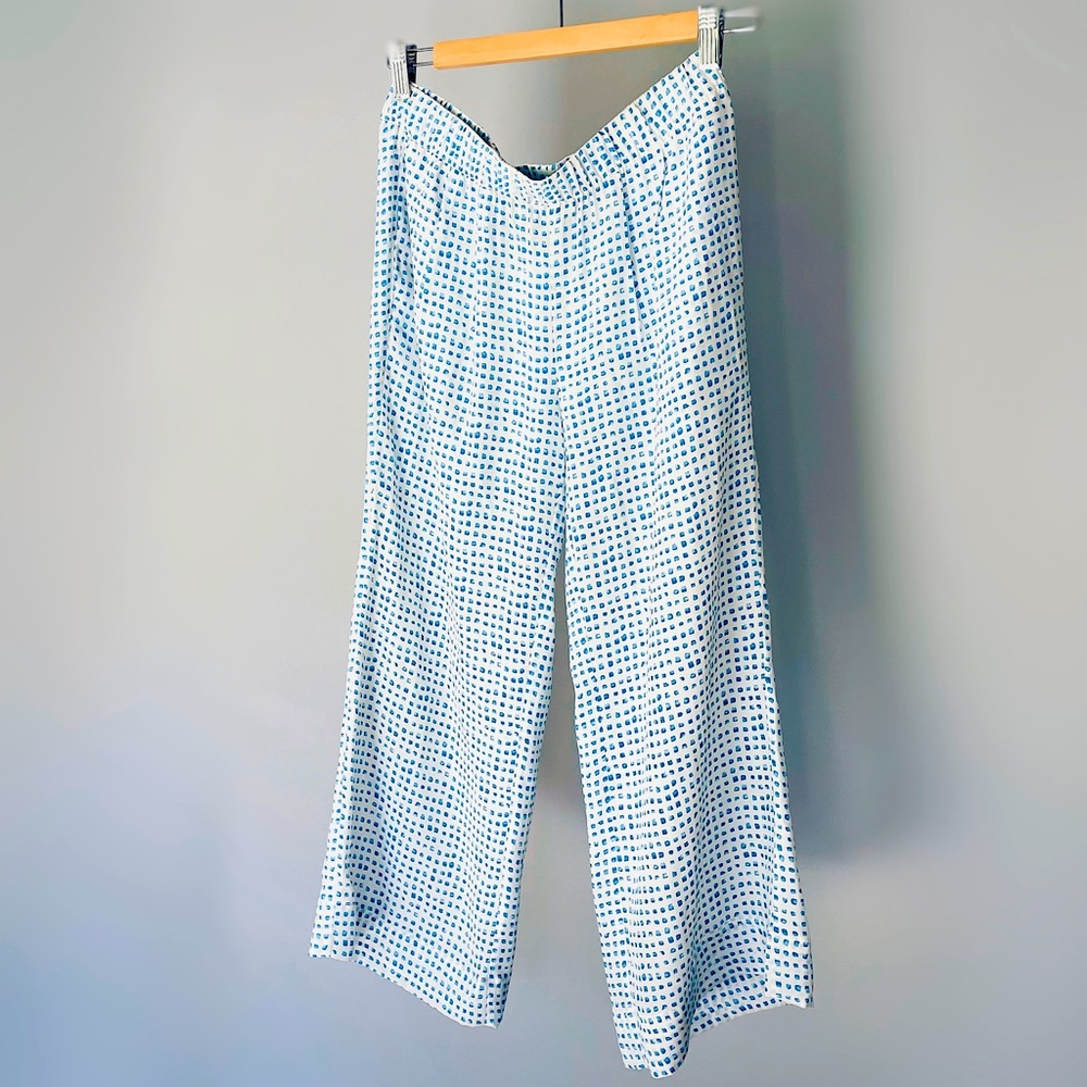 Joie 100% Silk pull up pants.